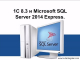 1 8.3  SQL Server 2014 Express.